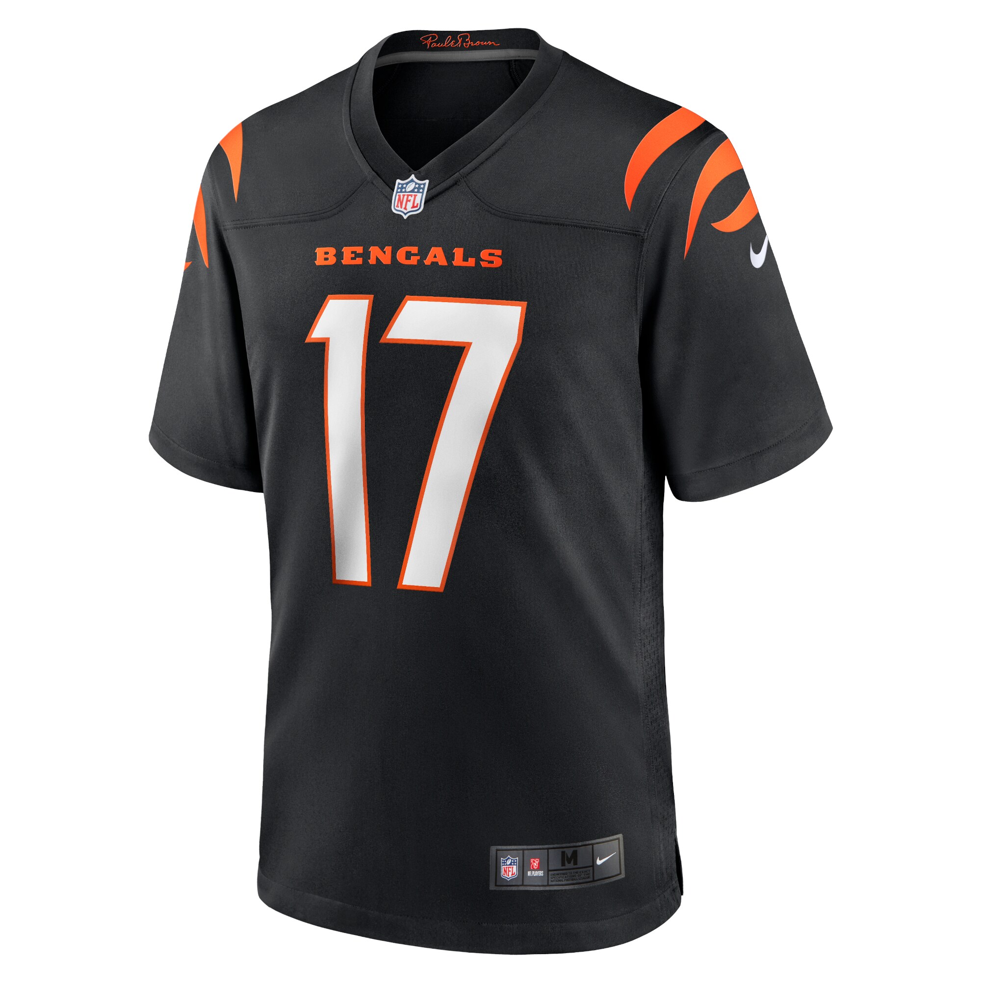 Stanley Morgan Cincinnati Bengals Nike Player Game Jersey – Black