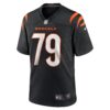 Jackson Carman Cincinnati Bengals Nike Game Jersey – Black