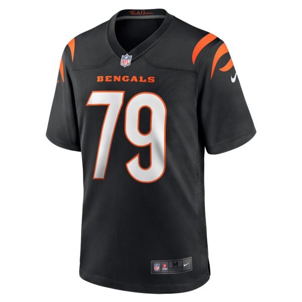 Jackson Carman Cincinnati Bengals Nike Game Jersey – Black