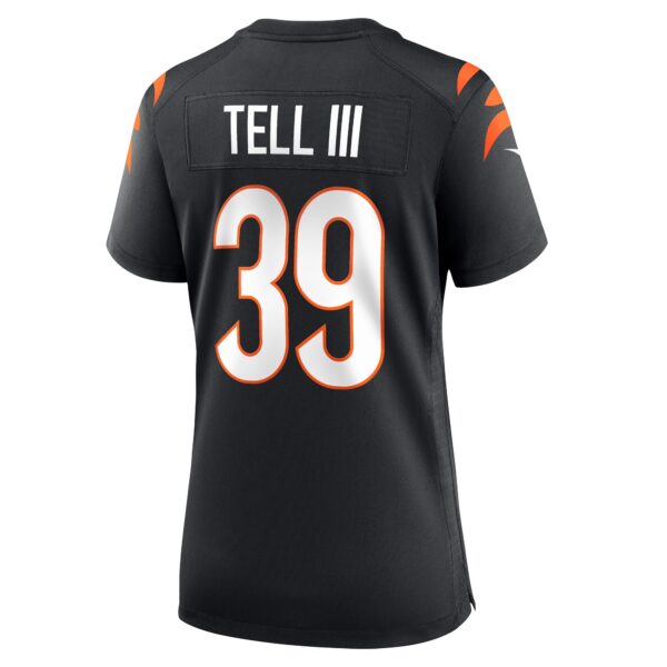 Marvell Tell III Cincinnati Bengals Nike Women’s Game Player Jersey – Black