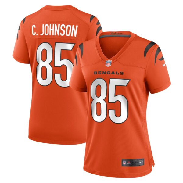 Chad Johnson Cincinnati Bengals Nike Women’s Retired Game Jersey – Orange