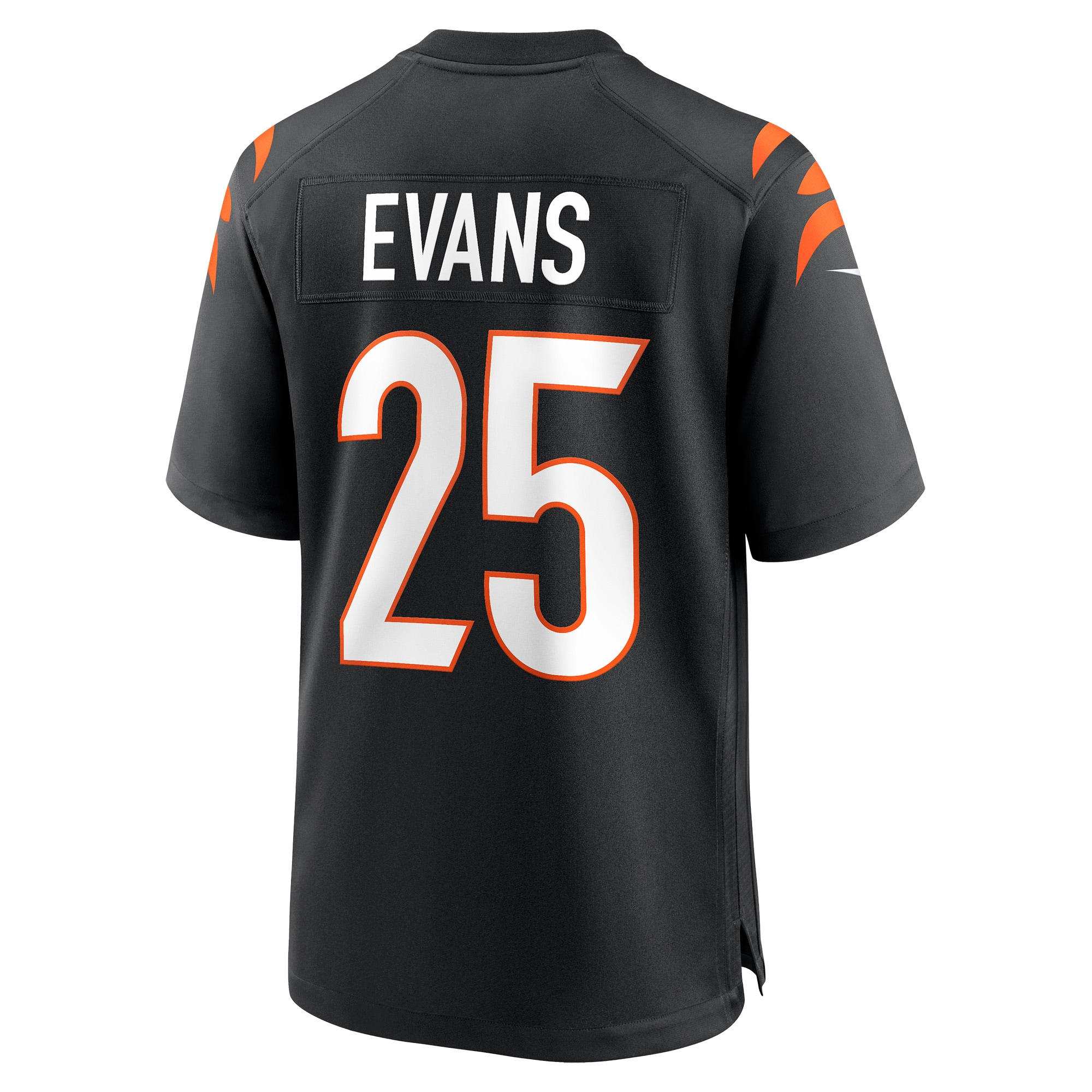 Chris Evans Cincinnati Bengals Nike Game Jersey – Black - Image 2