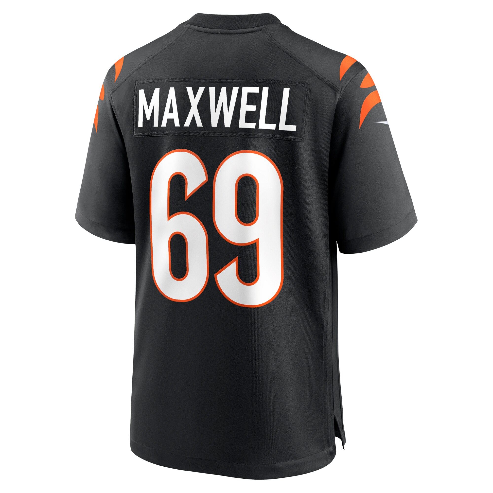 Devonnsha Maxwell Cincinnati Bengals Nike Team Game Jersey – Black - Image 2