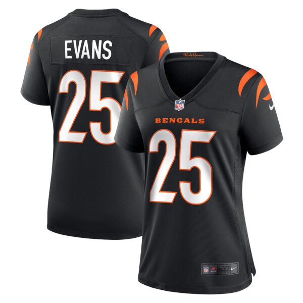 Chris Evans Cincinnati Bengals Nike Women’s Game Jersey – Black