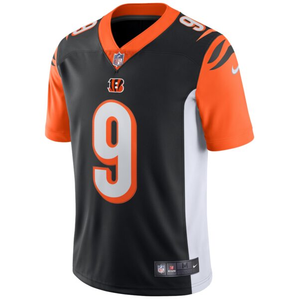 Joe Burrow Cincinnati Bengals Nike Vapor Limited Player Jersey – Black