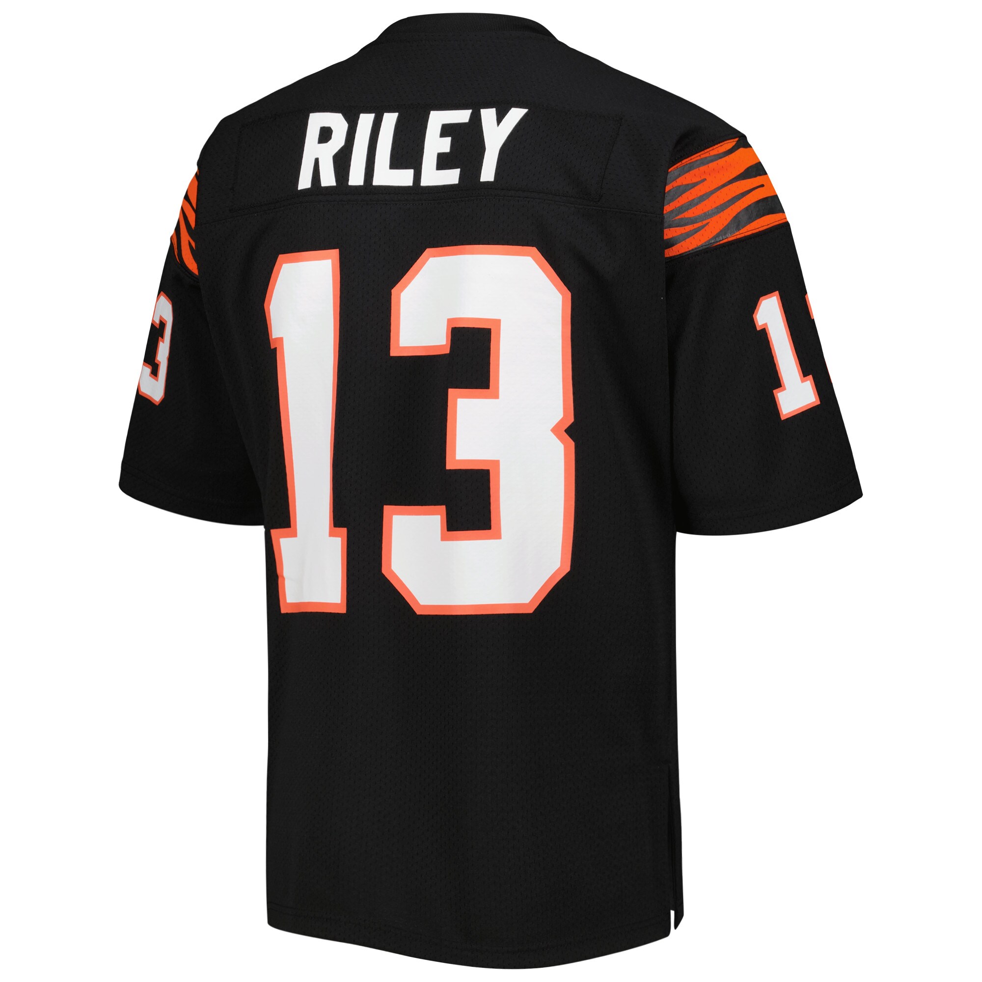 Ken Riley Cincinnati Bengals 1981 Mitchell & Ness Throwback Retired Player Jersey – Black - Image 2