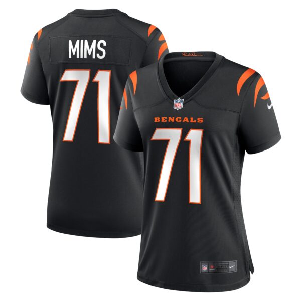 Amarius Mims Cincinnati Bengals Nike Women’s Game Jersey – Black