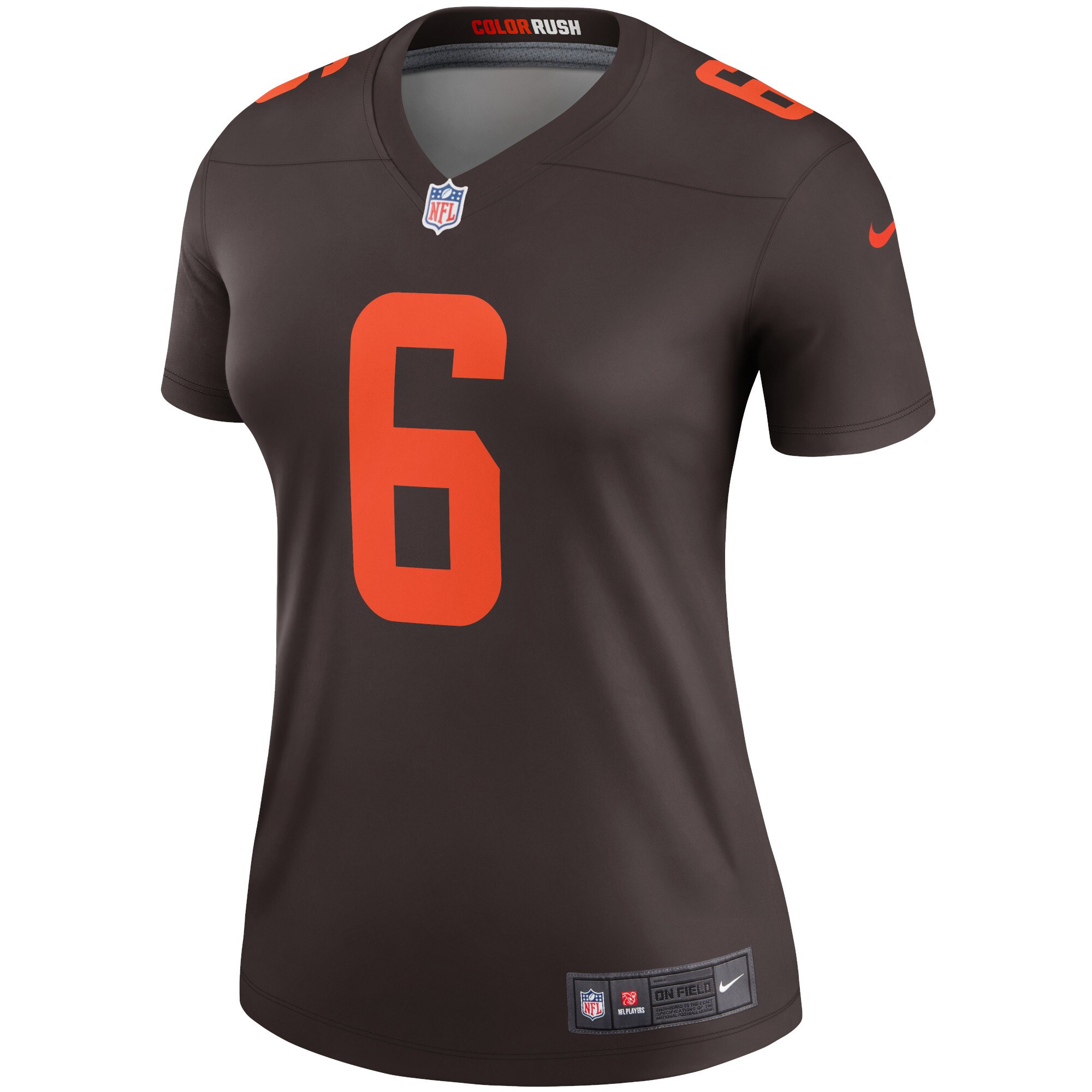 Baker Mayfield Cleveland Browns Nike Women’s Alternate Legend Jersey – Brown - Image 2