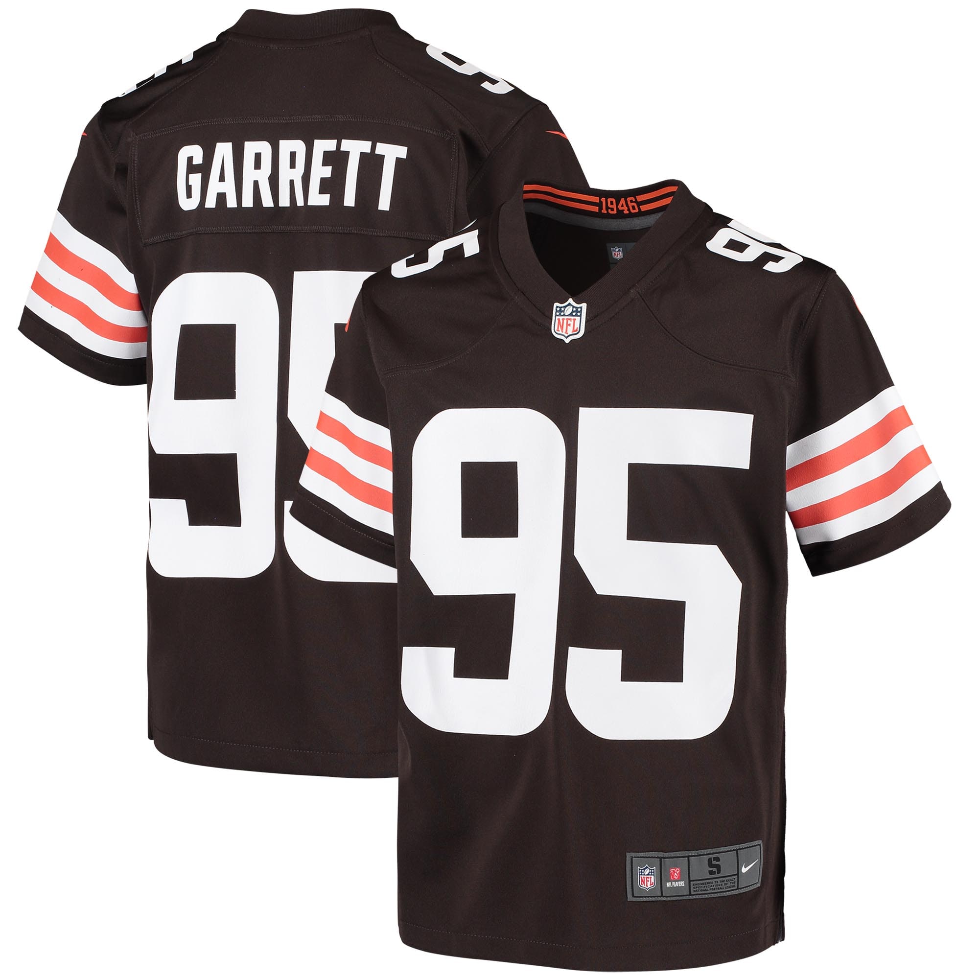 Myles Garrett Cleveland Browns Nike Youth Game Jersey – Brown