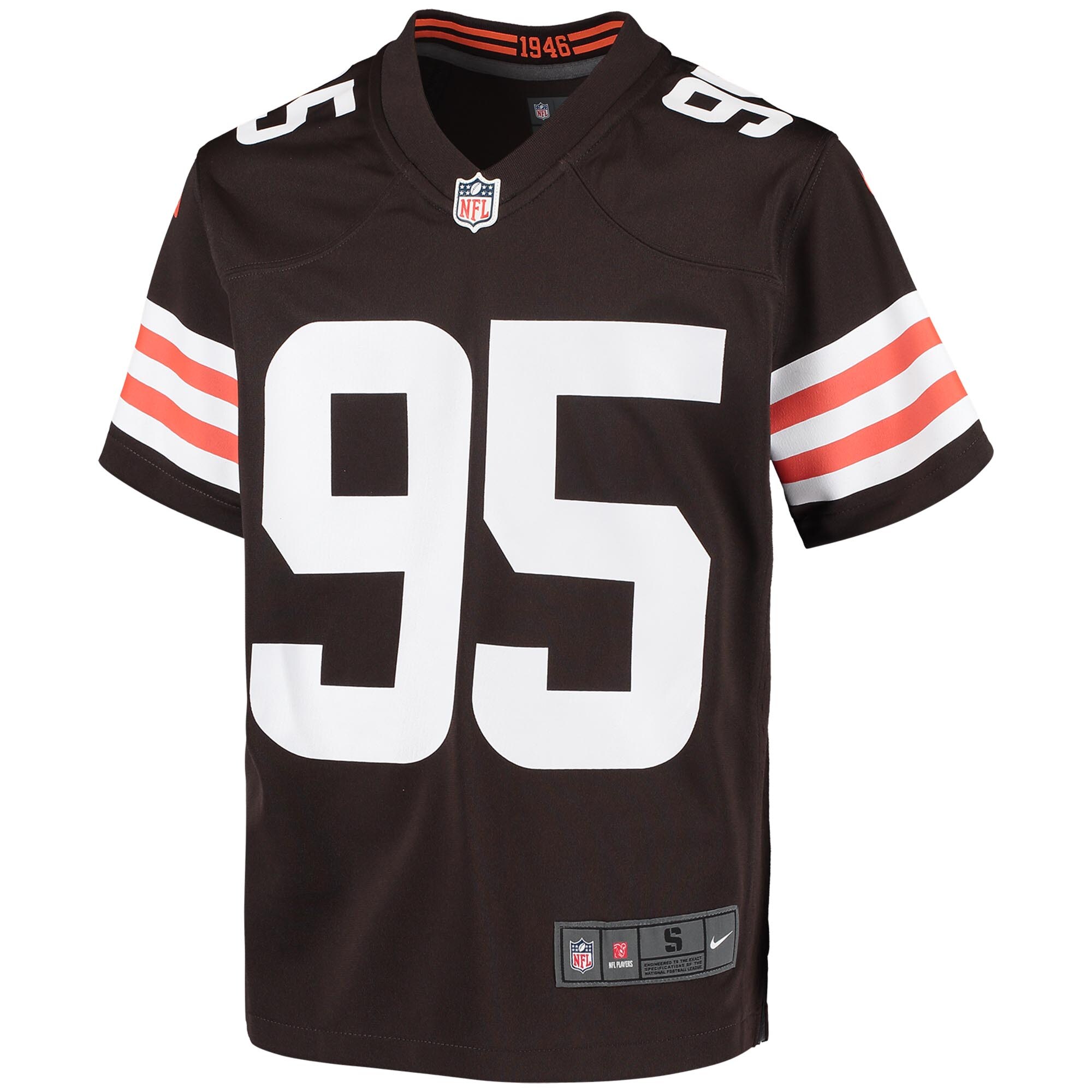 Myles Garrett Cleveland Browns Nike Youth Game Jersey – Brown - Image 2