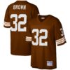 Jim Brown Cleveland Browns Mitchell & Ness Legacy Jersey – Brown