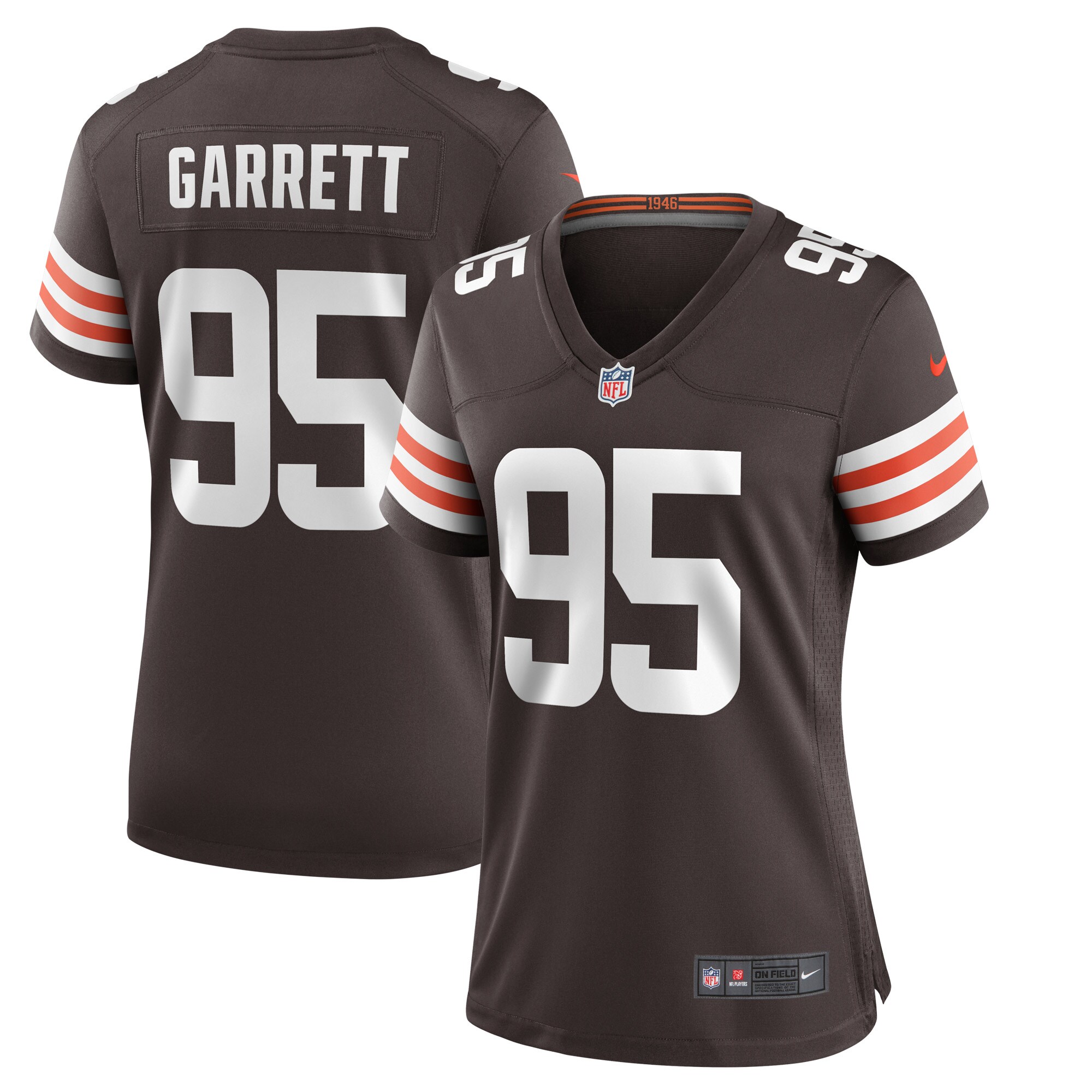 Myles Garrett Cleveland Browns Nike Women’s Player Game Jersey – Brown