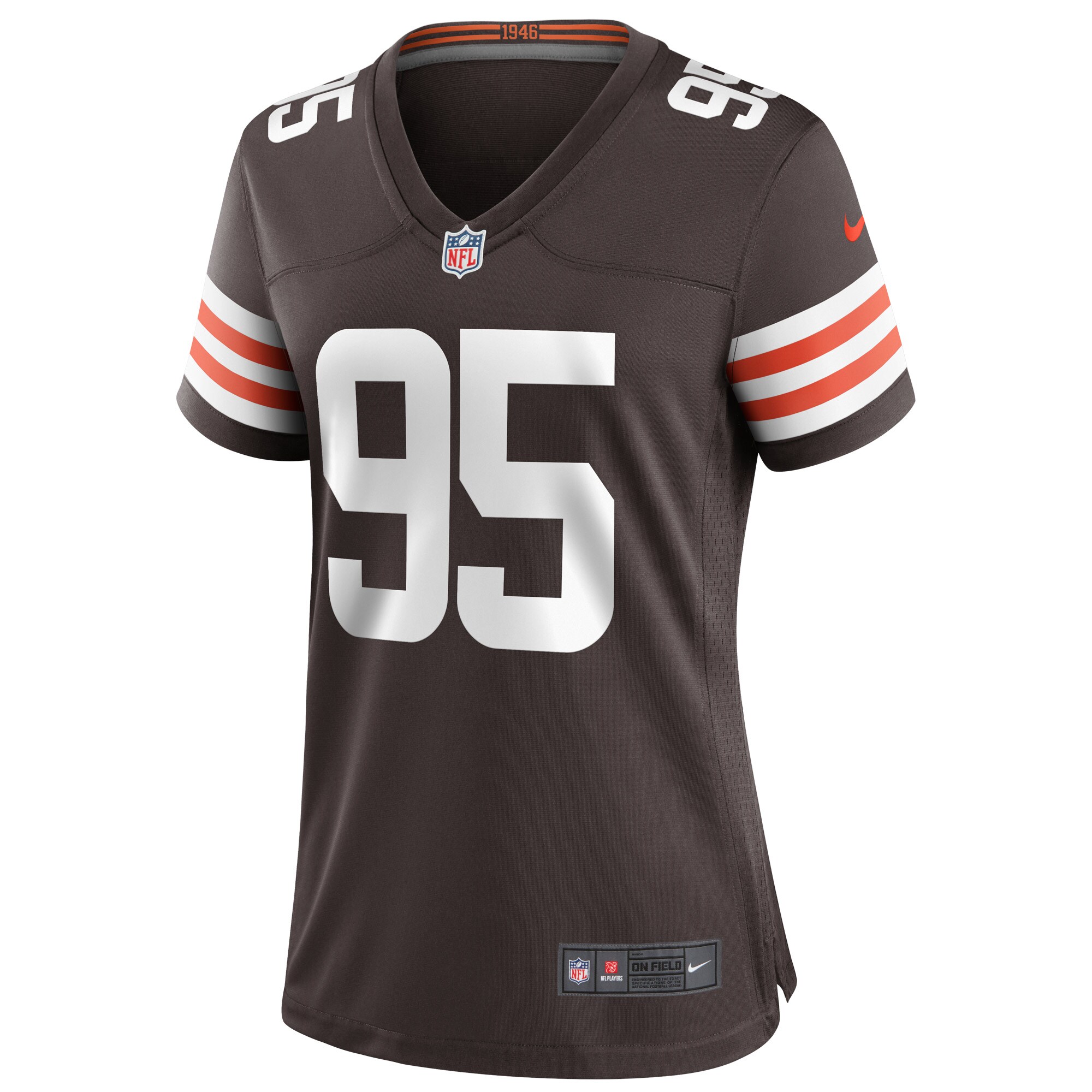 Myles Garrett Cleveland Browns Nike Women’s Player Game Jersey – Brown - Image 2