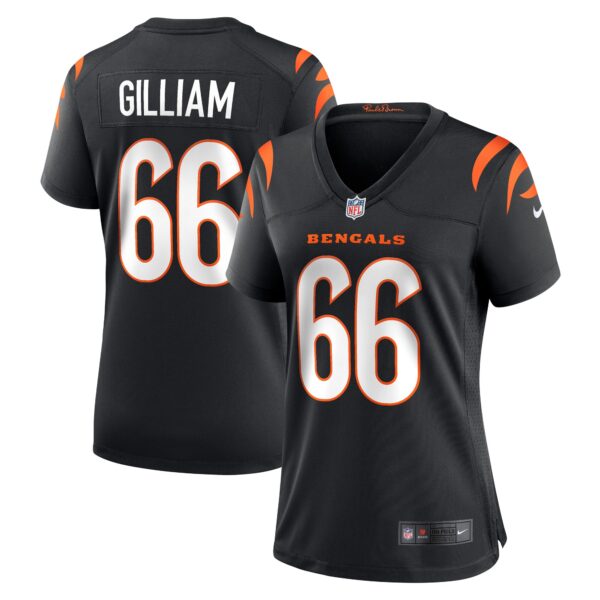 Nate Gilliam Cincinnati Bengals Nike Women’s Game Player Jersey – Black