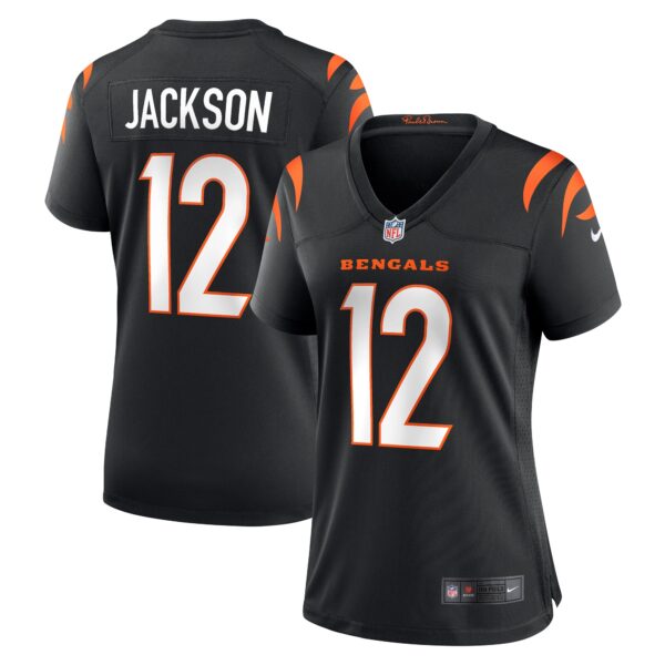 Shedrick Jackson Cincinnati Bengals Nike Women’s Team Game Jersey – Black