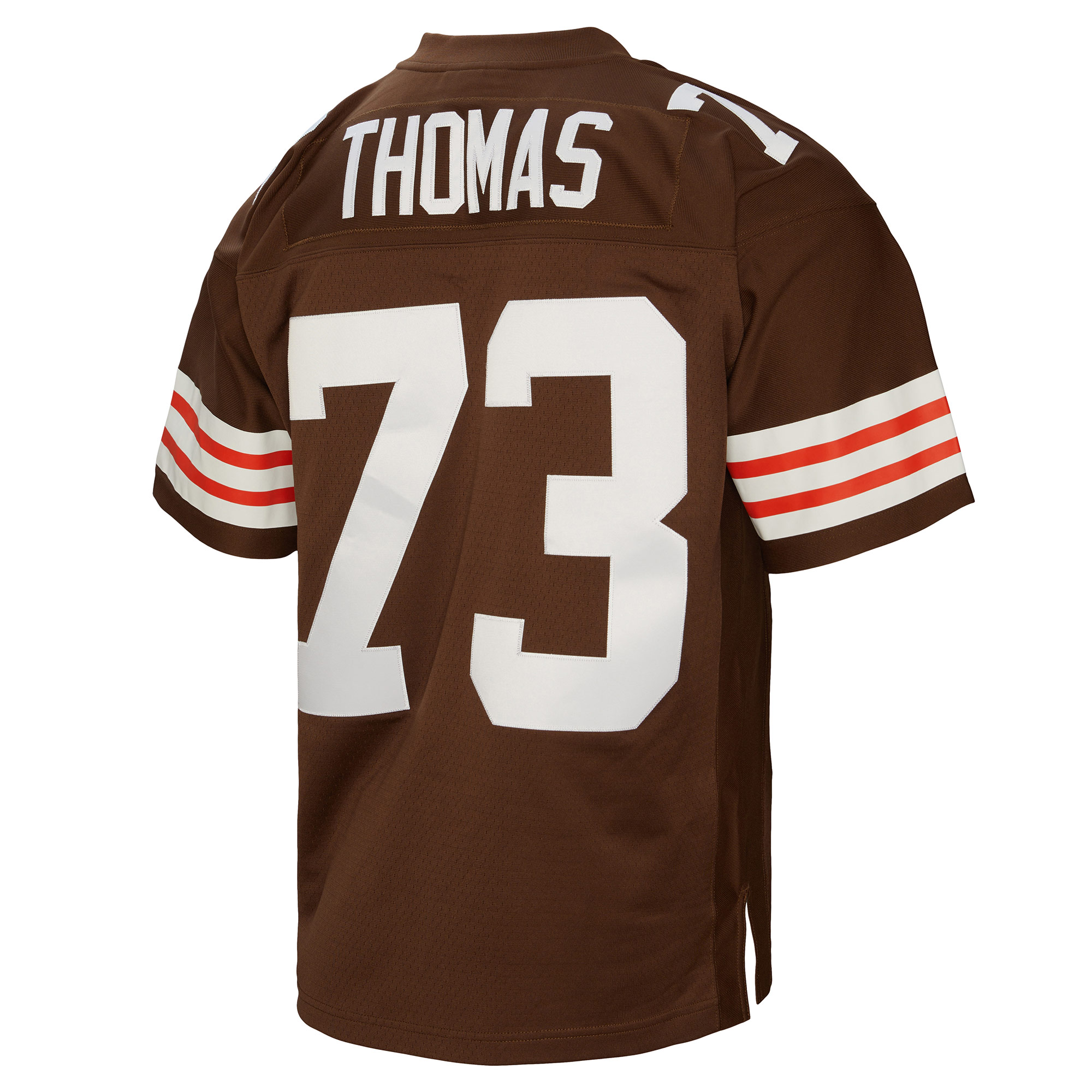 Joe Thomas Cleveland Browns Mitchell & Ness Legacy Jersey – Brown - Image 3