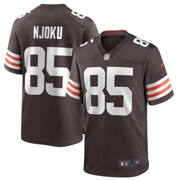 David Njoku Cleveland Browns Nike Game Player Jersey – Brown