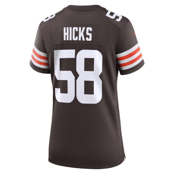 Jordan Hicks Cleveland Browns Nike Women’s Game Jersey – Brown