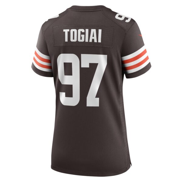 Tommy Togiai Cleveland Browns Nike Women’s Game Jersey – Brown