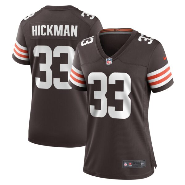 Ronnie Hickman Cleveland Browns Nike Women’s Team Game Jersey – Brown