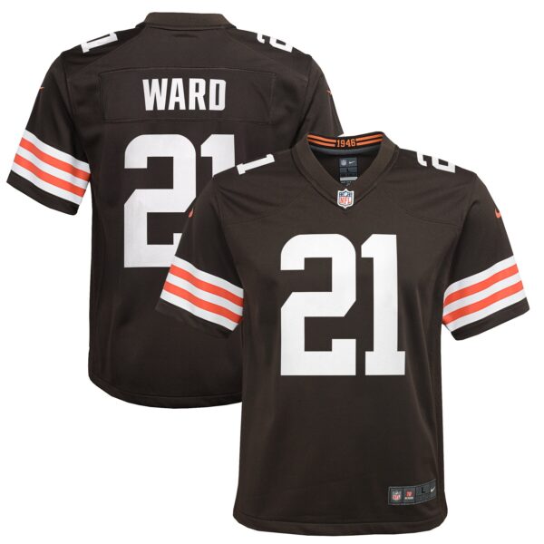 Denzel Ward Cleveland Browns Nike Youth Game Jersey – Brown