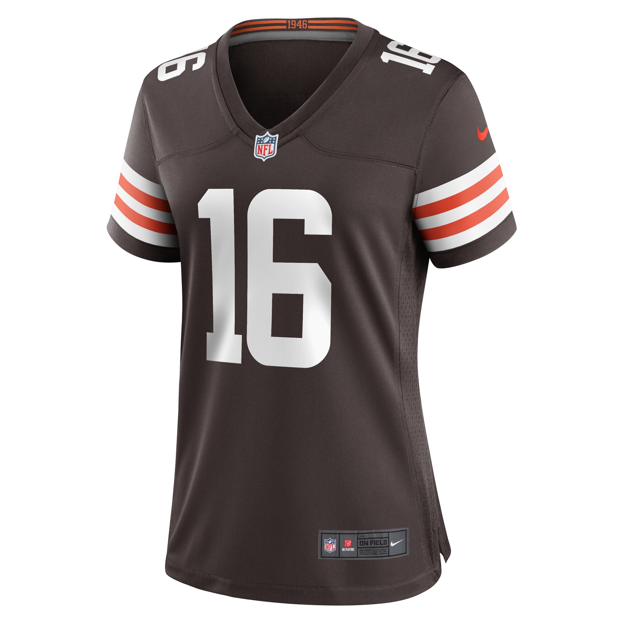 Jaelon Darden Cleveland Browns Nike Women’s Team Game Jersey – Brown - Image 2