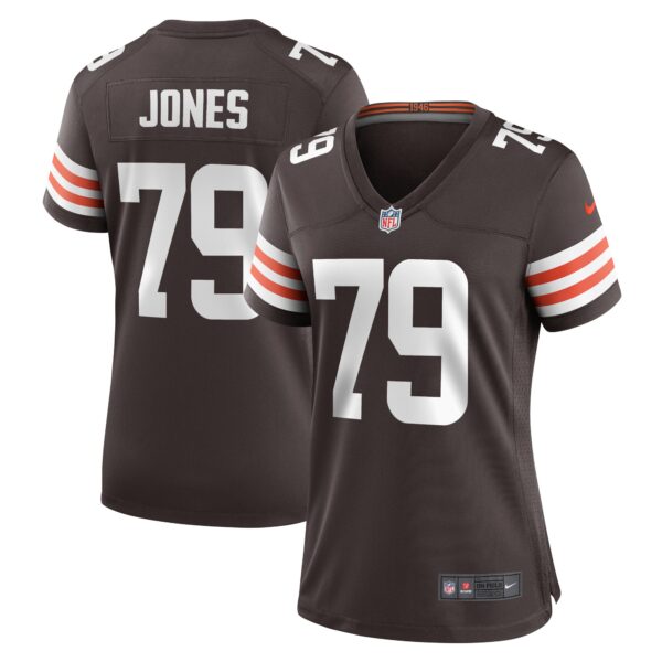 Dawand Jones Cleveland Browns Nike Women’s Team Game Jersey – Brown