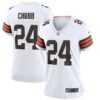 Nick Chubb Cleveland Browns Nike Women’s Game Jersey – White