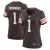 Juan Thornhill Cleveland Browns Nike Women’s Team Game Jersey – Brown