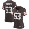 Nick Harris Cleveland Browns Nike Women’s Game Jersey – Brown