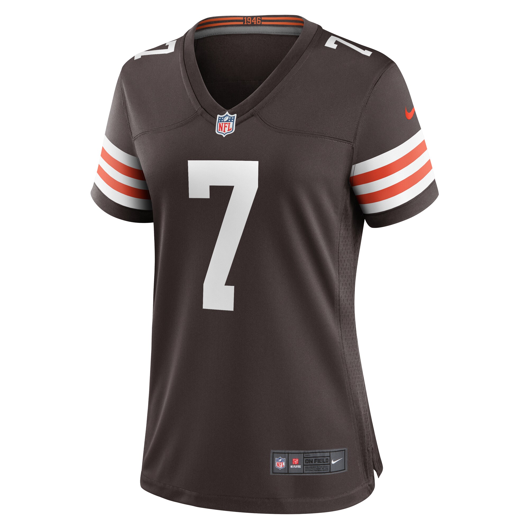 Dustin Hopkins Cleveland Browns Nike Women’s Team Game Jersey – Brown - Image 2