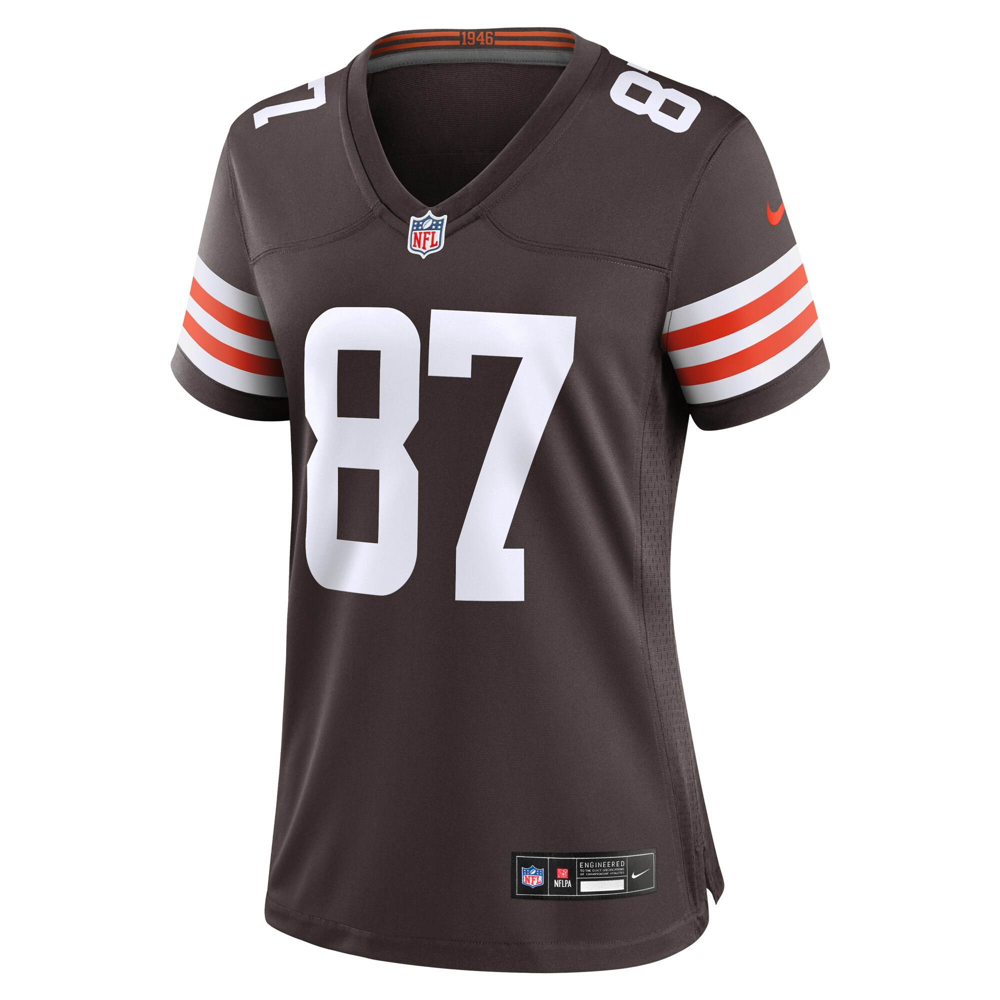 Giovanni Ricci Cleveland Browns Nike Women’s Game Jersey – Brown - Image 2