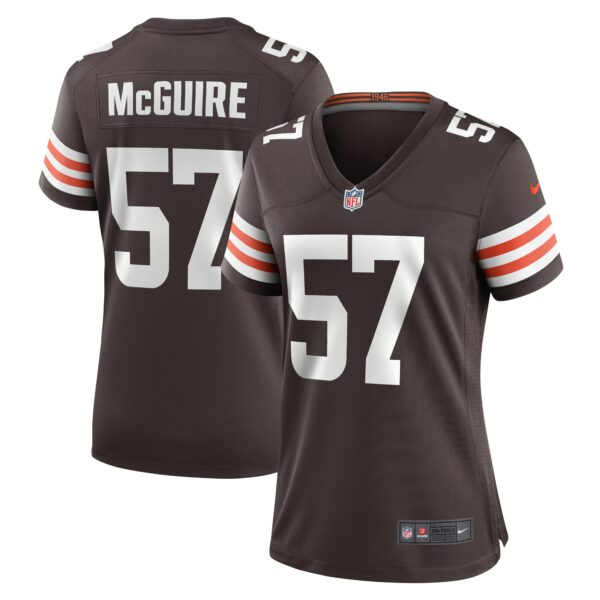 Isaiah McGuire Cleveland Browns Nike Women’s Team Game Jersey – Brown