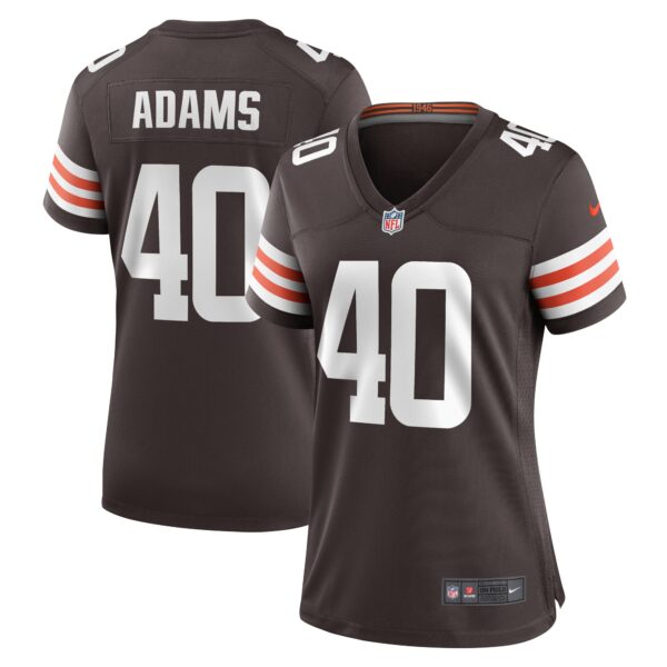 Matthew Adams Cleveland Browns Nike Women’s Nike Women’s Team Color Jersey – Brown