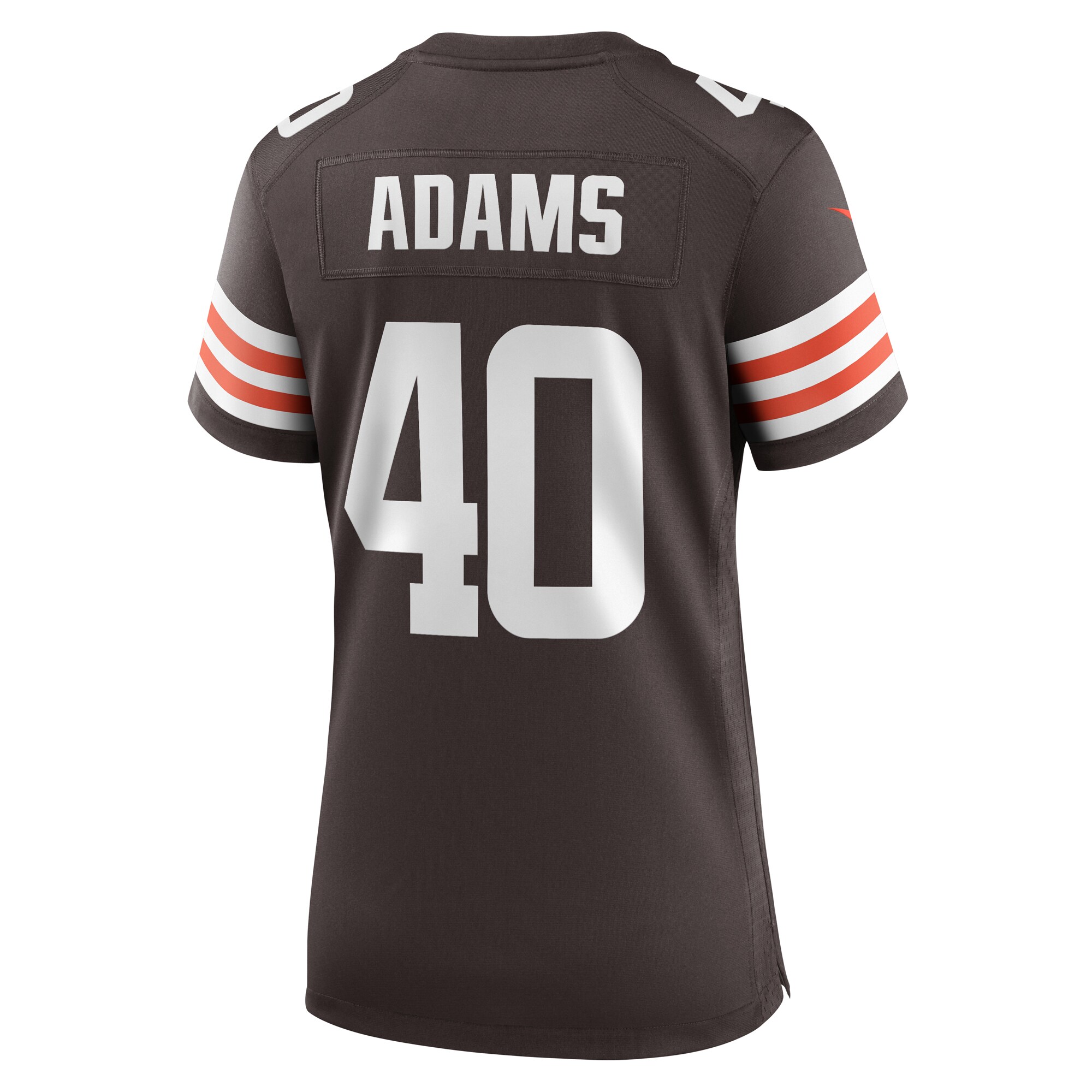 Matthew Adams Cleveland Browns Nike Women’s Nike Women’s Team Color Jersey – Brown - Image 3