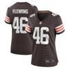 Don Fleming Cleveland Browns Nike Women’s Retired Player Jersey – Brown