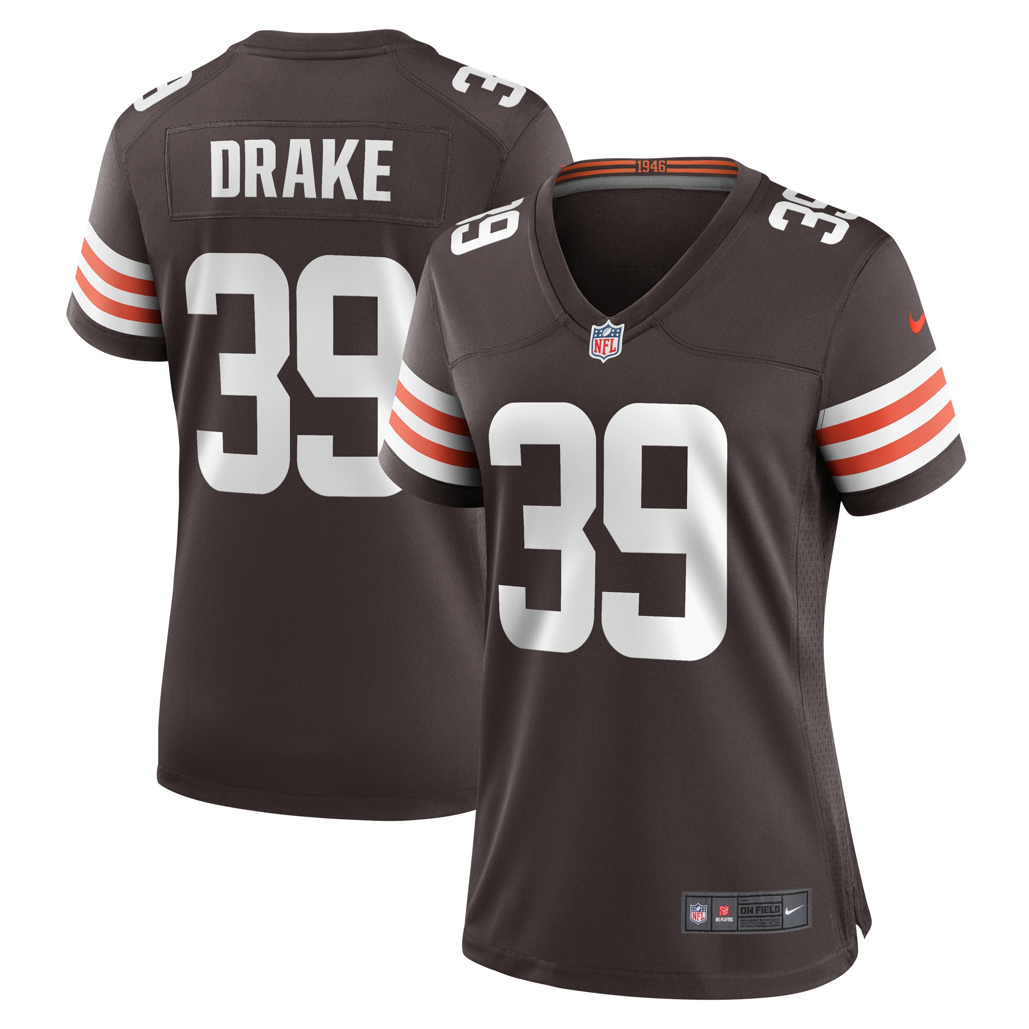 Kenyan Drake Cleveland Browns Nike Women’s Game Jersey – Brown