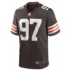 Tommy Togiai Cleveland Browns Nike Game Jersey – Brown