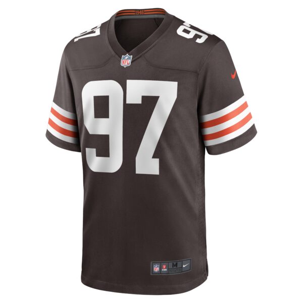 Tommy Togiai Cleveland Browns Nike Game Jersey – Brown