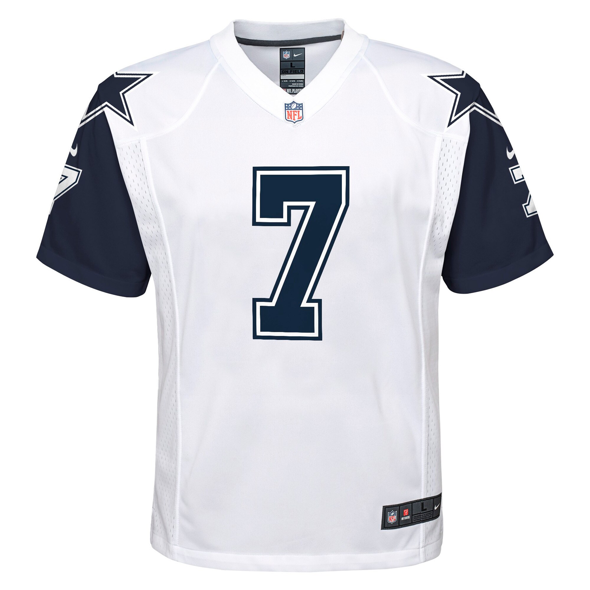 Trevon Diggs Dallas Cowboys Nike Youth Alternate Game Jersey – White - Image 2