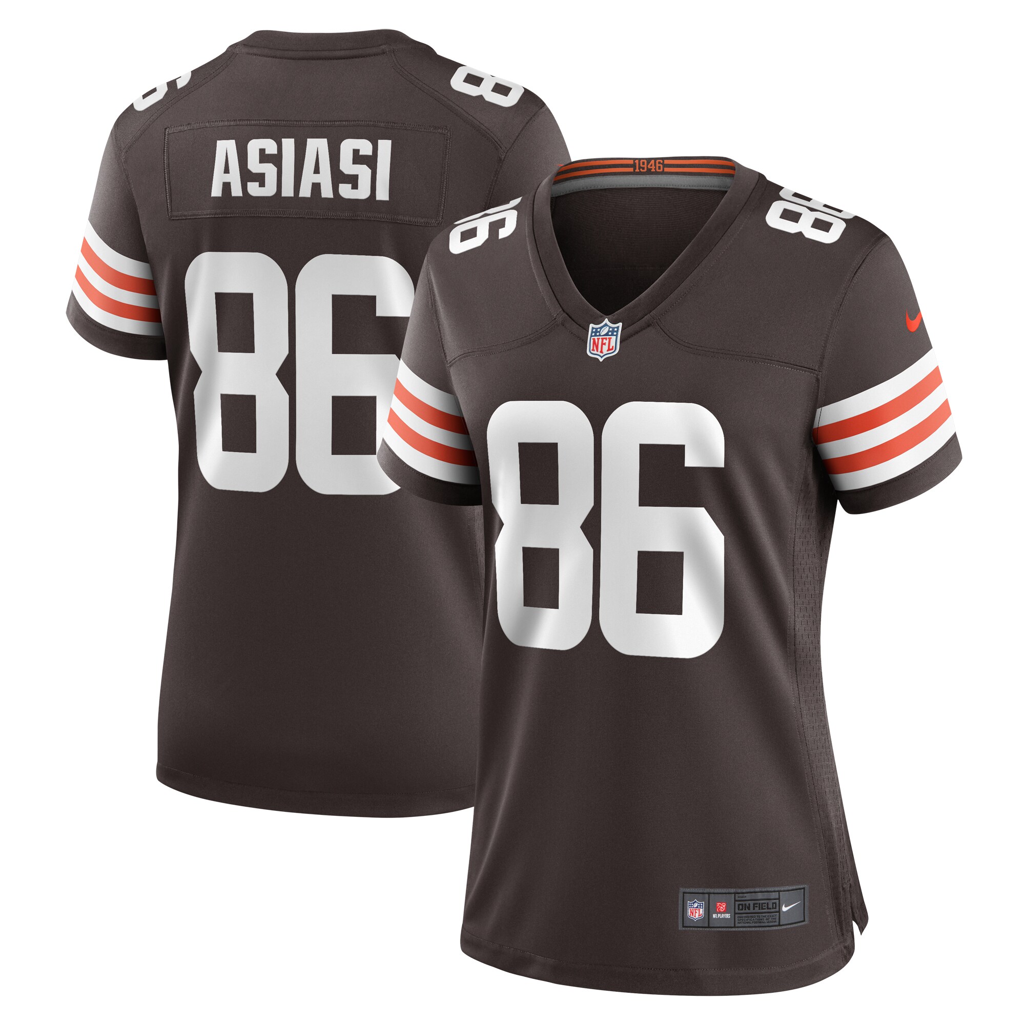 Devin Asiasi Cleveland Browns Nike Women’s Game Jersey – Brown