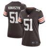 Jordan Kunaszyk Cleveland Browns Nike Women’s Game Player Jersey – Brown