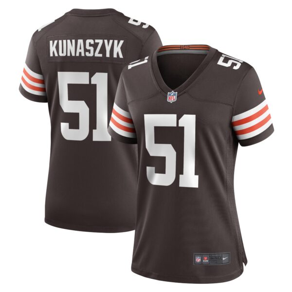 Jordan Kunaszyk Cleveland Browns Nike Women’s Game Player Jersey – Brown