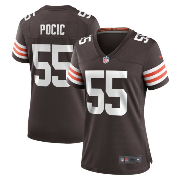 Ethan Pocic Cleveland Browns Nike Women’s Game Jersey – Brown