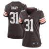 Vincent Gray Cleveland Browns Nike Women’s Team Game Jersey – Brown