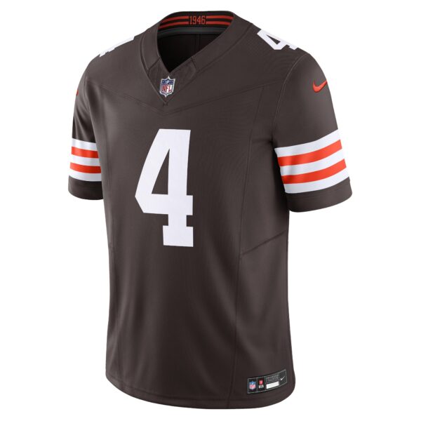 Deshaun Watson Cleveland Browns Nike Vapor F.U.S.E. Limited Jersey – Brown