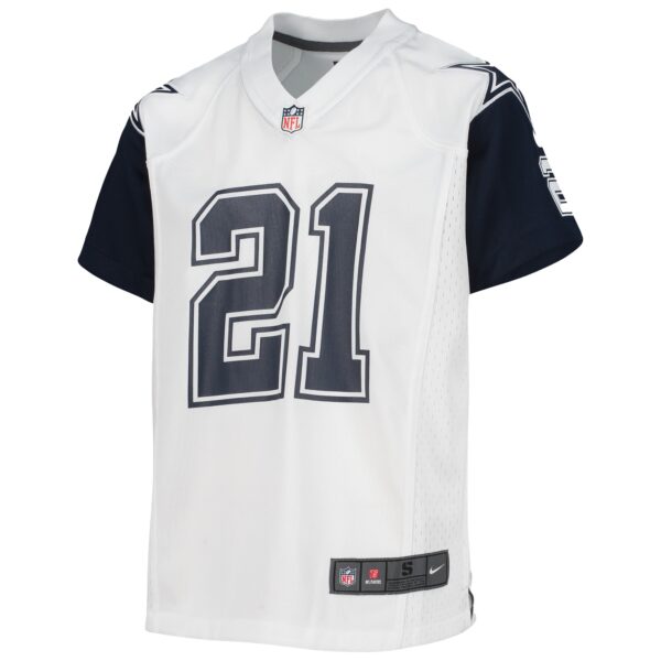 Ezekiel Elliott Dallas Cowboys Nike Youth Alternate Game Jersey – White