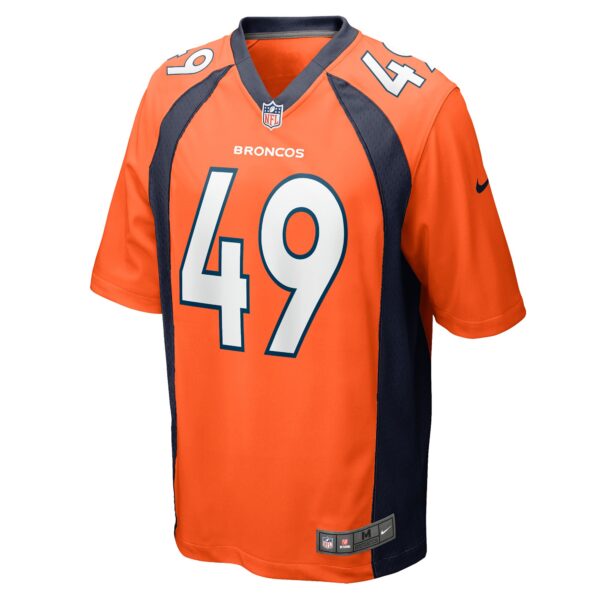 Alex Singleton Denver Broncos Nike Game Player Jersey – Orange