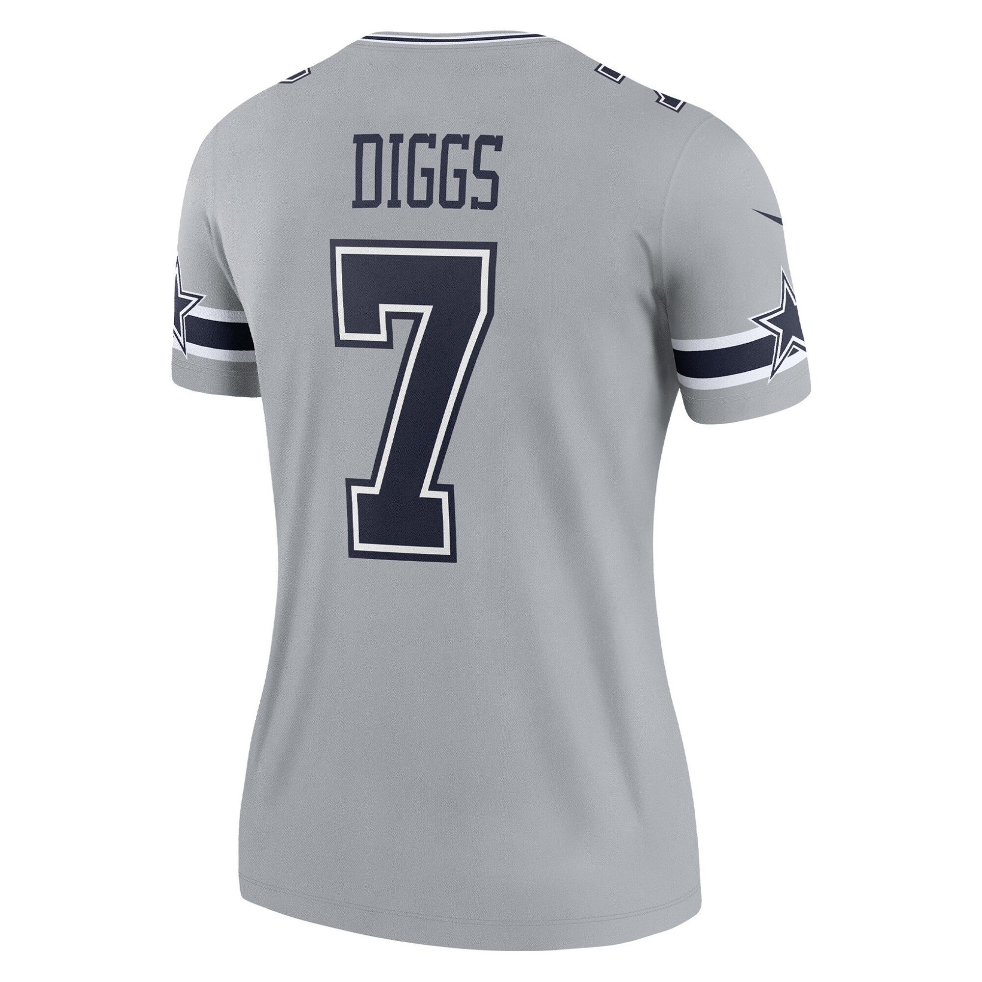 Trevon Diggs Dallas Cowboys Nike Women’s Inverted Legend Jersey – Silver - Image 3