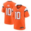 Bo Nix Denver Broncos Nike 2024 NFL Draft First Round Pick Player Game Jersey – Orange